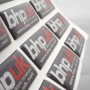 Dikdörtgen damla sticker baskı üretimi
